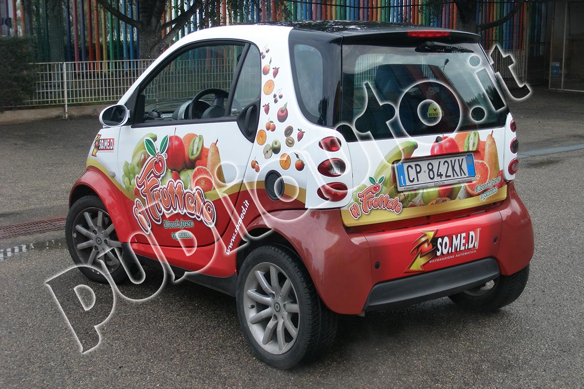 Decorazione e Personalizzazione Grafica Auto Aziendali (Car Wrapping) a  Bari - Publiauto